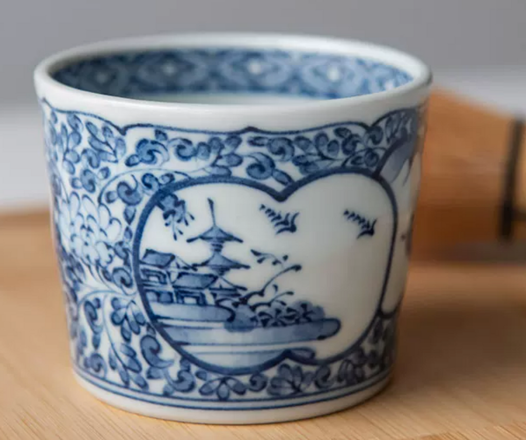 Japanese Imari Blue & White Porcelain Tableware
