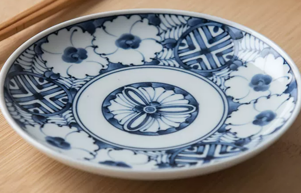 Japanese Imari Blue & White Porcelain Tableware