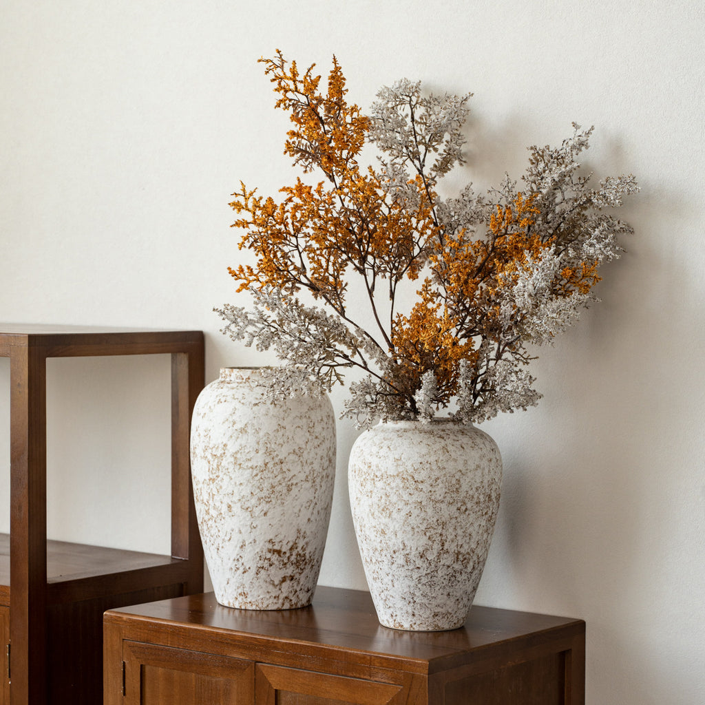 Wabi-Sabi Rustic Ceramic Vase