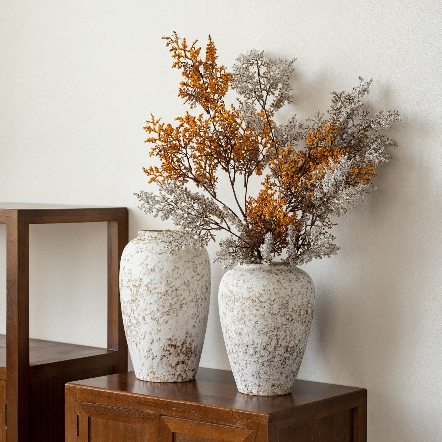 Wabi-Sabi Rustic Ceramic Vase