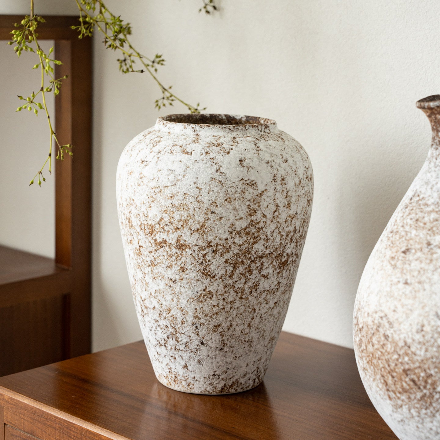 Wabi-Sabi Rustic Ceramic Vase