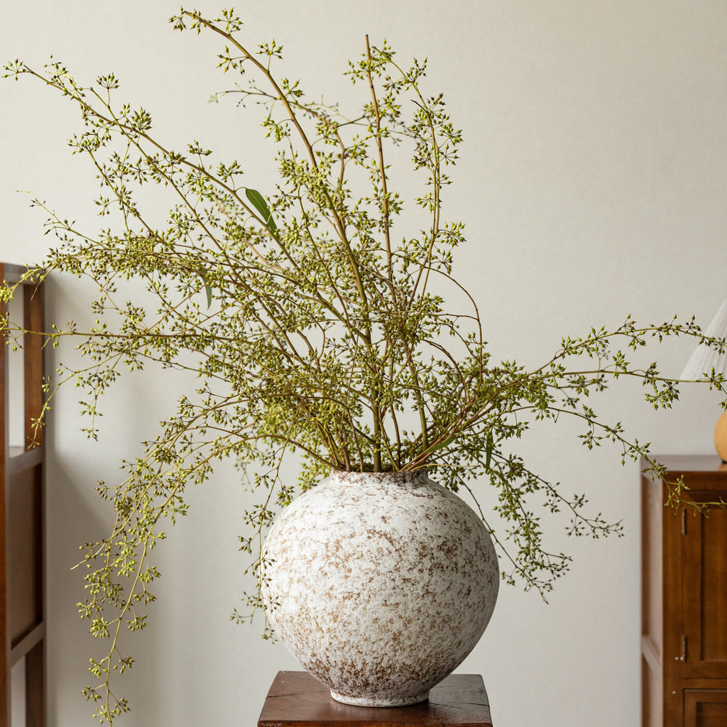 Wabi-Sabi Rustic Ceramic Vase