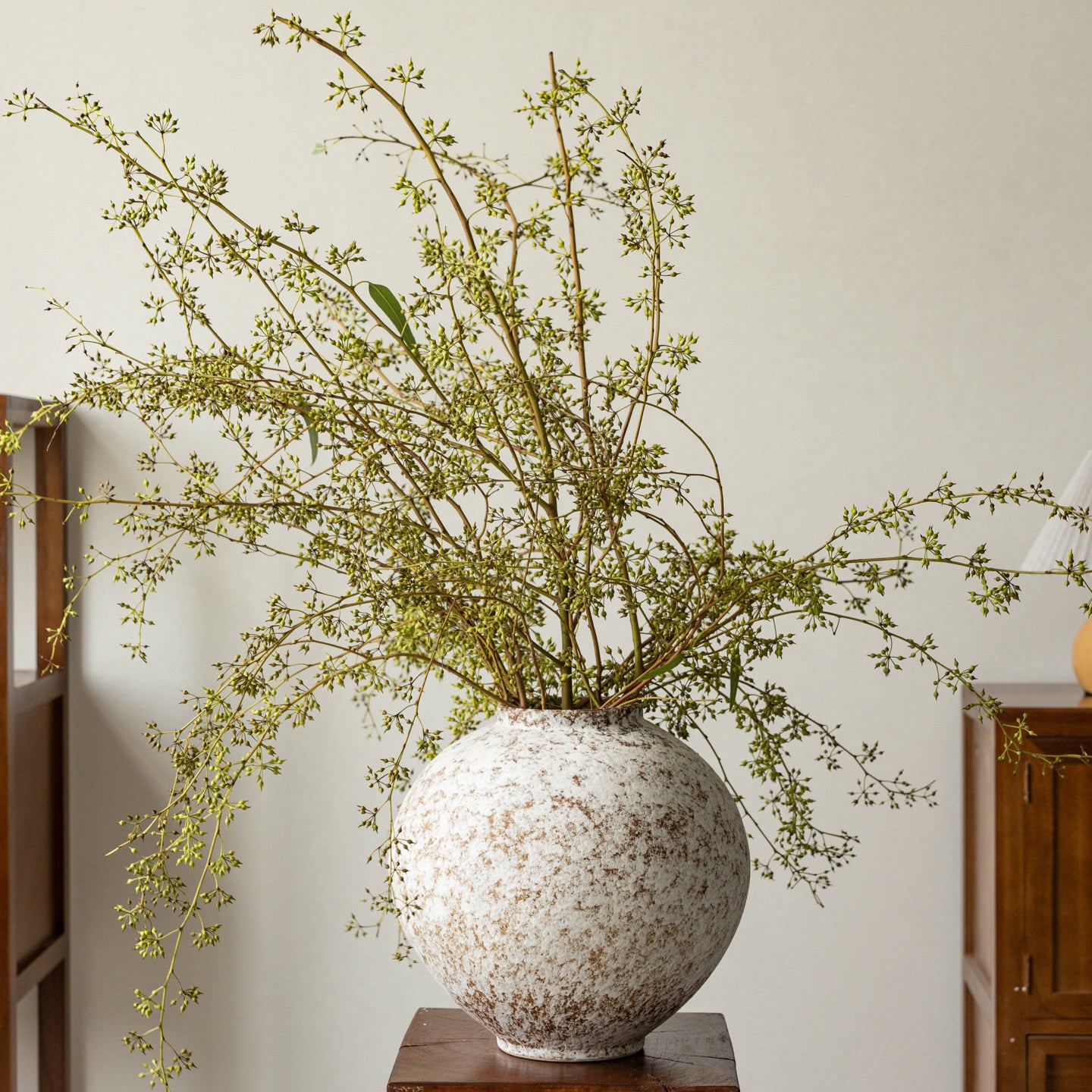 Wabi-Sabi Rustic Ceramic Vase